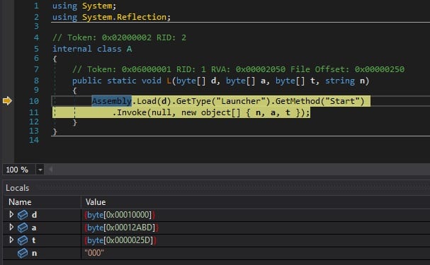 Reflective loading of the DC_DLL 