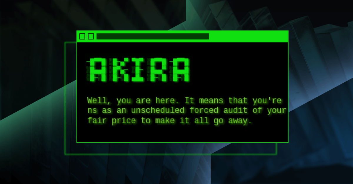 Akira Ransomware