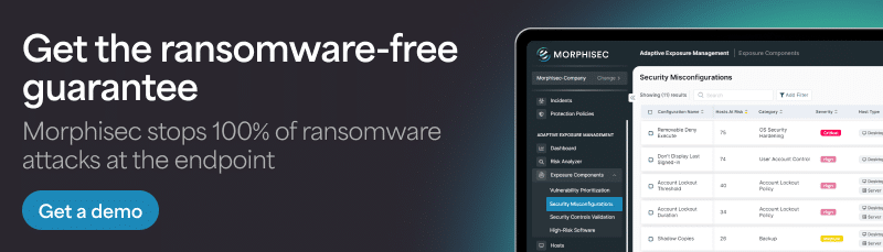 Ransomware Free Guarantee - Get a Demo