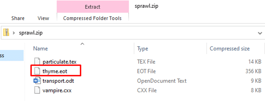 Figure 9 Obfuscated VBS