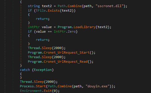 Cronet Export Functions